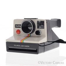Vintage Polaroid One Step White Land Camera SX-70 EXC