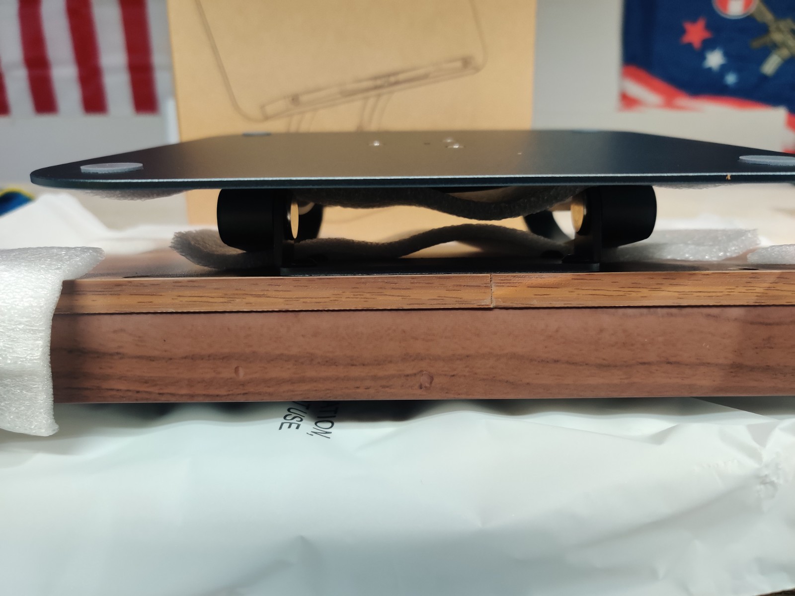 Tounee Book Stand for Reading, Adjustable Book Holder with 360° Swivel Base