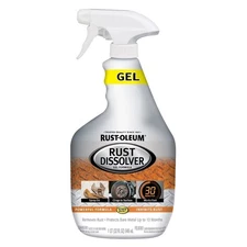 Rust Dissolver Gel Spray 32 oz Fast Acting Remover for Cars Auto Parts