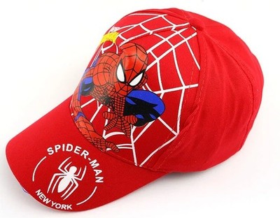 Kinder Jungen Spider Man Mütze Cap Neu Sommer Marvel Kappe Basecap Mädchen Hüte