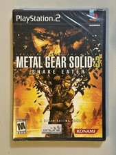 NEW Factory Sealed - Metal Gear Solid 3: Snake Eater (Sony PlayStation 2, 2004)
