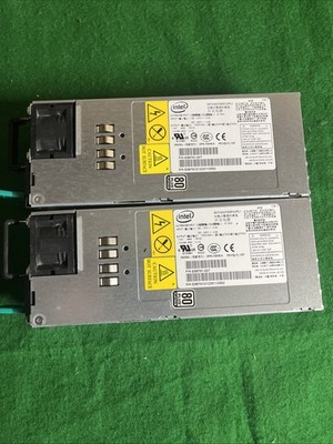 LOT OF 2 Intel DPS-750XB A 750W Switching 80 Plus Platinum Power Supply @2E
