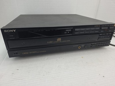 VINTAGE Sony CDP-C8ESD 5-Disc Compact Disc CD Player/Changer -  