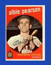 1959 Topps Set-Break #  4 Albie Pearson EX-EXMINT *GMCARDS*