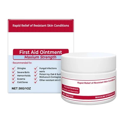 Emuaid First Aid Ointment Maximum Strength 1oz./30g New In Box
