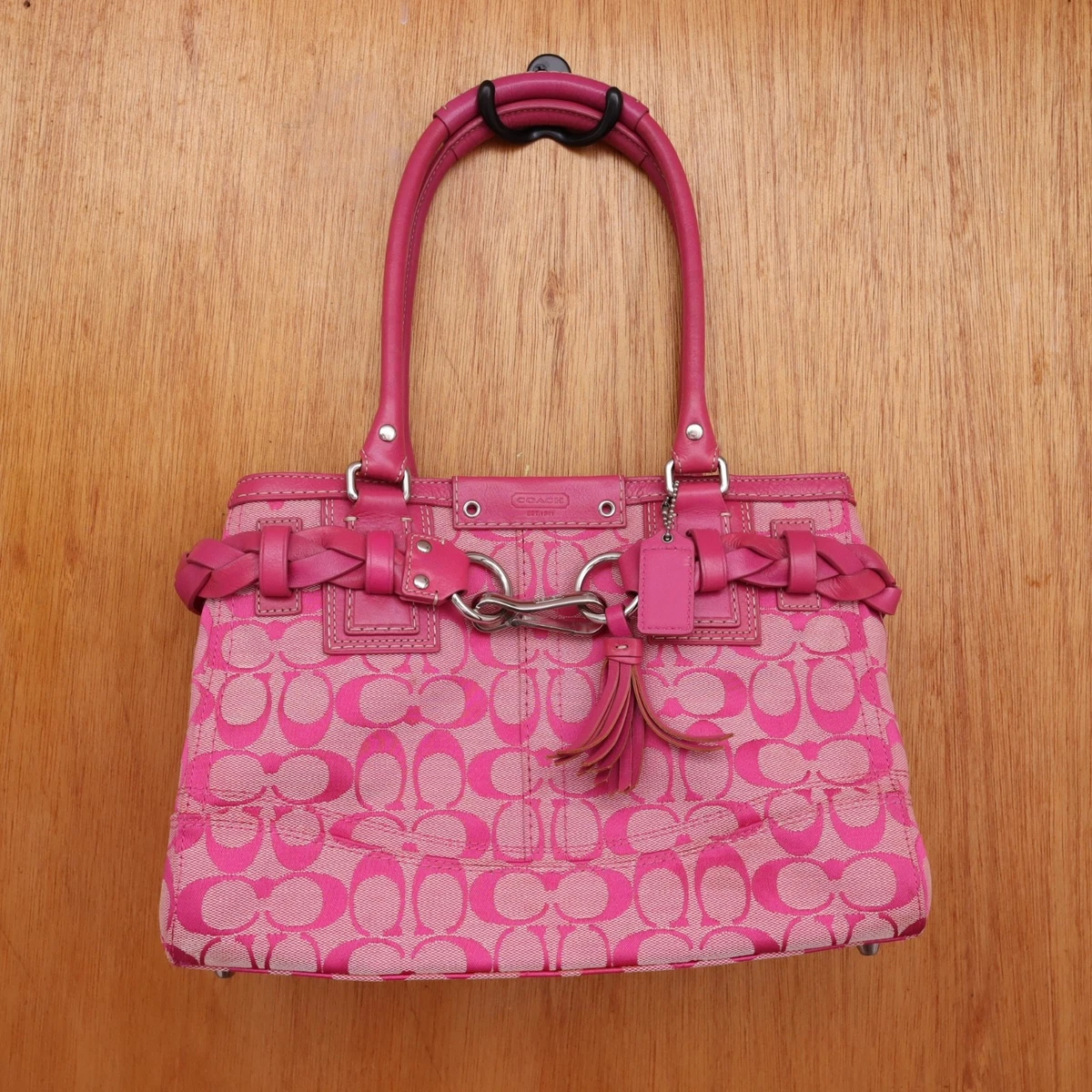 Coach Pink Tote Bags & Handbags for Women for sale | eBay