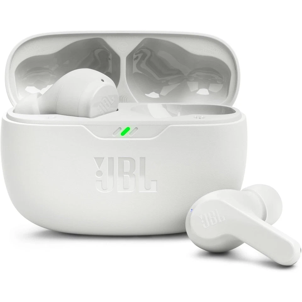 JBL Wave True Wireless-Kopfhörer mit Mikrofon Ohrstöpsel Bluetooth weiß