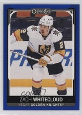 2021-22 O-Pee-Chee Blue Border Zach Whitecloud #320 18m3
