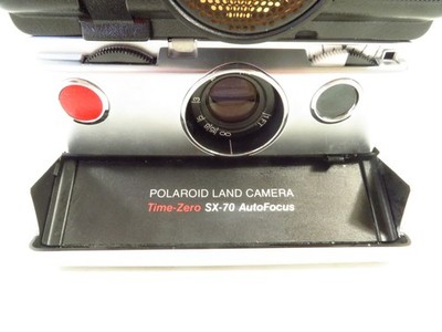 Polaroid SX-70 Land Camera w/ Time-Zero Autofocus, Excellent | eBay