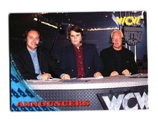 Mike Tenay / Tony Schiavone / Bobby Heenan 1998 Topps WCW/nWo 43