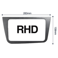 Car Radio Frame for Seat Altea 2004-2015 Toledo 2004-2009 LHD/RHD Stereo Panel D