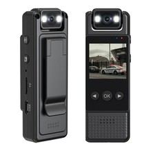 1080P Police Body Camera HD 180° Video DVR Camcorder IR Night Vision Body Cam