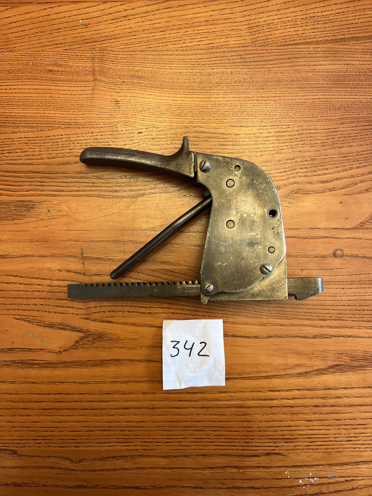 MIP MIP-1800 Steel Grip Bander Tensioner Strapping