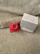 Telecolor Slide Viewer With Original Box Vintage Red & White