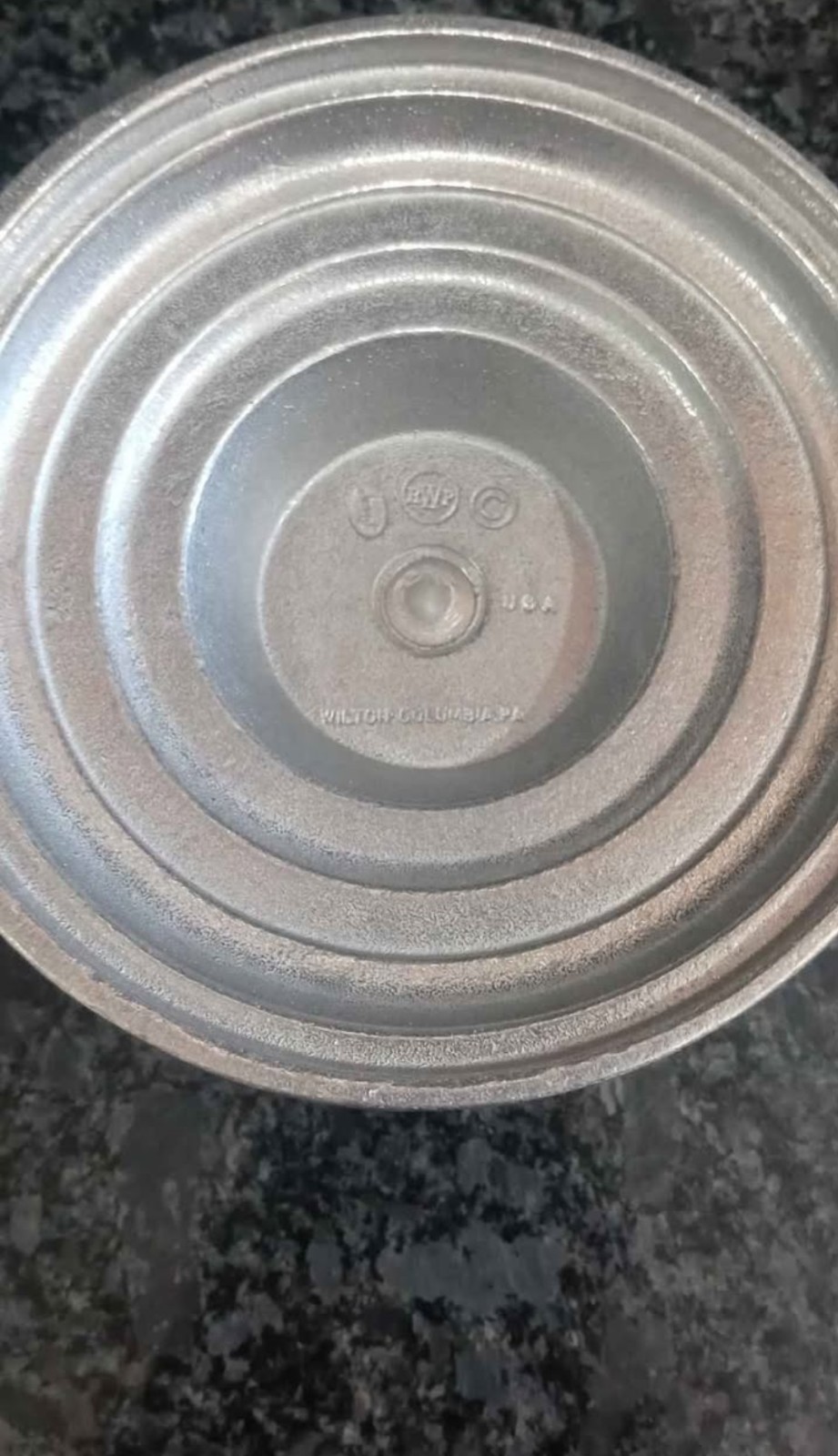 Wilton Pewter Pedestal Candle Holder Collectible Metalware Columbia PA USA