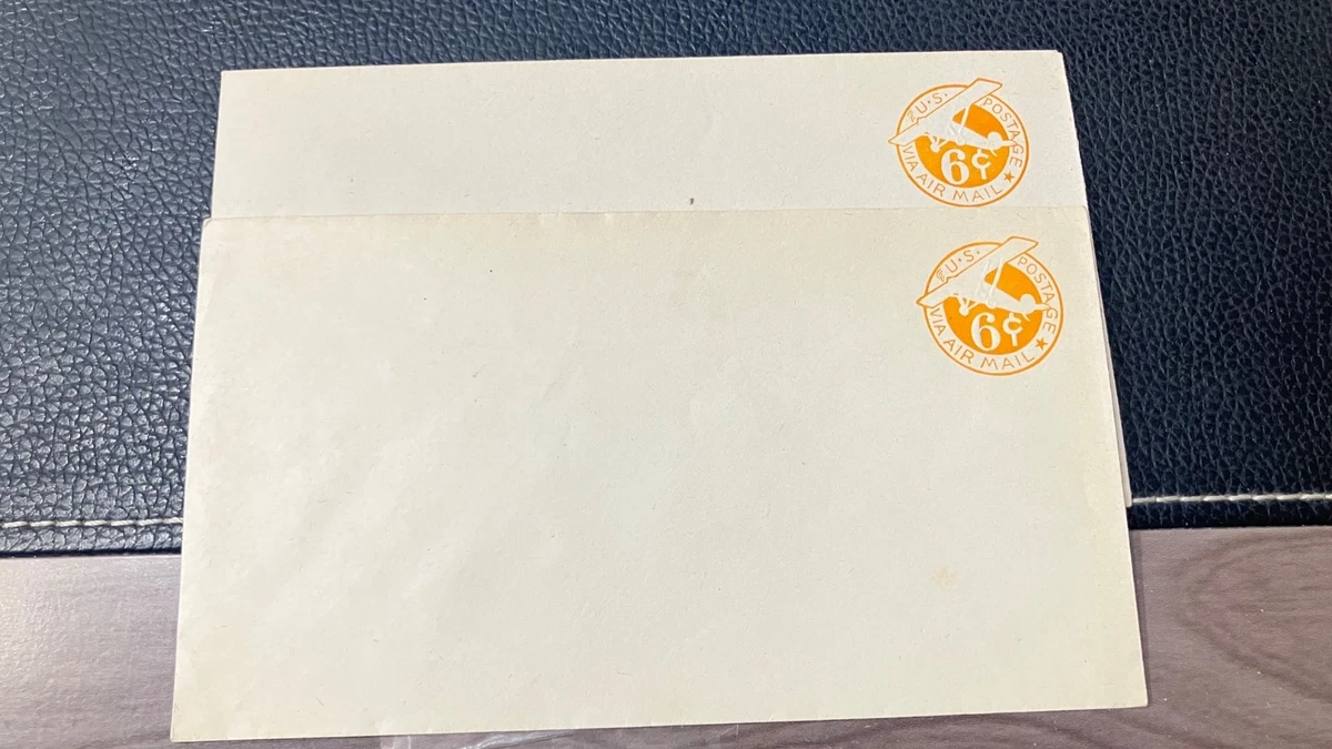 Orange Aviation US Back of Book Postal Cards & Stationery for sale