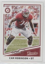 2017 Panini Classics Rookies Blank Back 39/50 Cam Robinson #210 g2u