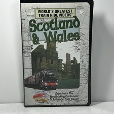World&rsquo;s Greatest Train Ride Videos Scotland & Wales VHS