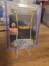Cash Wheeler AEW Black Diamond 2024 Event Logo Patches Collision Auto /99 Wwe
