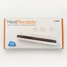 Neat Receipts Mobile Scanner And Digital Filing System For Pc And Mac Nm-1000