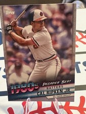 Cal Ripken Jr.  2020 Topps Baseball #DB-44 Decades Best! 2 Card Min! Read Desc!