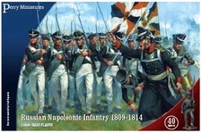 Perry Miniatures: Russian Napoleonic Infantry - 40 Figures 28mm