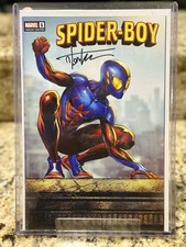 Spider-Boy #1 - Tyler Kirkham Trade Variant Exclusive 2023 SIGNED W/COA