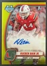 2024 Bowman University Chrome Rueben Bain Yellow Refractor Auto /75 #PA-RBA