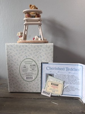 2001 Cherished Teddies Babs A Baby Fills The Empty Space In Every Heart 611506