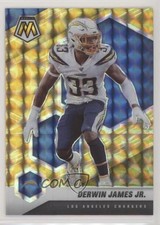2021 Panini Mosaic Reactive Yellow Mosaic Prizm Derwin James Jr #115 0w8