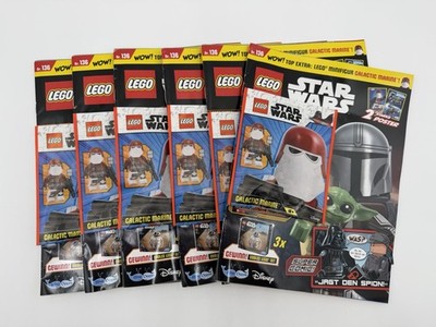 6x - Lego Star Wars Magazine Galactic Marine Ploybag New - U.S Seller