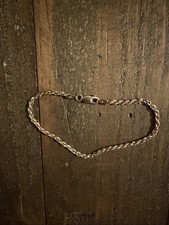 Kordelarmband 333 Echtgold und Gestempelt