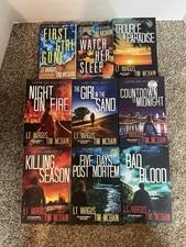 Lot of 9 LT Vargus & Tim McBain PB Books - FREE SHIPPING !