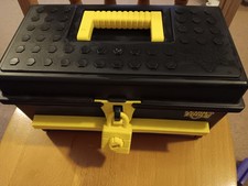 Vintage 90s Playskool Cool Tools BOX ONLY w/ Tray and 2 Drawers