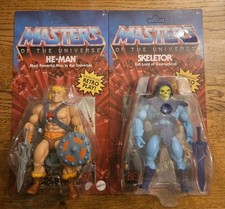 MOTU Masters of the Universe Origins He-Man and Skeletor Vintage Sculpt Head