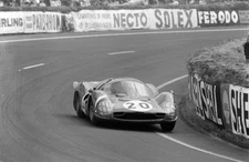 Ludovico Scarfiotti Mike Parkes SpA Ferrari SEFAC Ferrari 330 P3 Old Photo 5