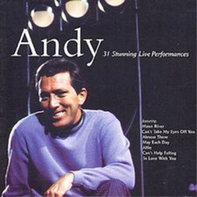 ANDY WILLIAMS ANDY: 31 STUNNING LIVE PERFORMANCES (CD) ALBUM