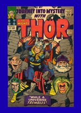 Journey Into Mystery #123 - Absorbing Man App - Kirby Cover & Art - 1965 - VF