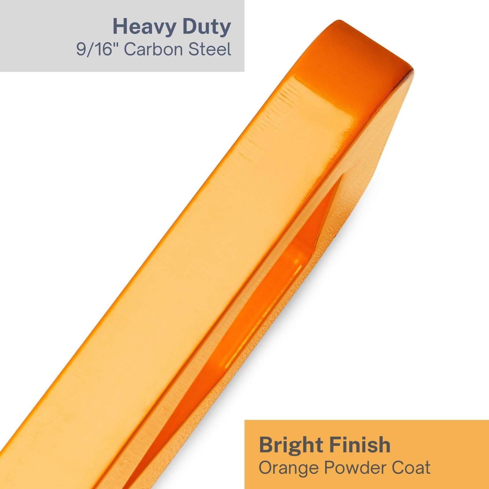 T-Post Puller Plate Tool with Short Chain Heavy Duty Carbon Steel Plate with ...