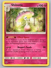 2018 POKEMON SHIINOTIC LOST THUNDER 148/214 UC NM A92178 FREE S&H