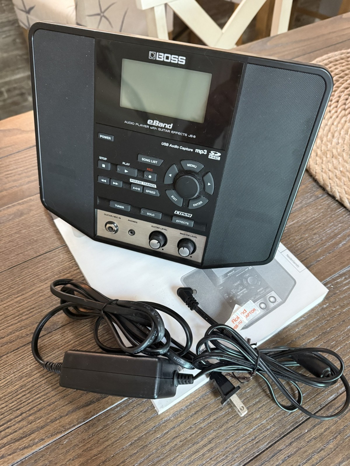 BOSS Audio Player Guitar Effects eBAND JS-8  JS8(88448) with Manual