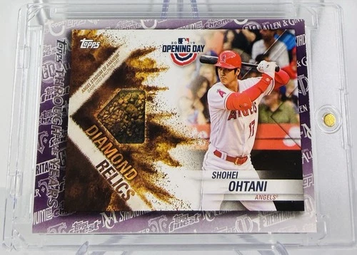Shohei Ohtani RARE TOPPS ROOKIE of the year MVP TTY Diamond Relics CARD MINT