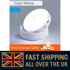 360° Motion Sensor Security LED Light USB Rechargeable Garden Outdoor Night Lamp