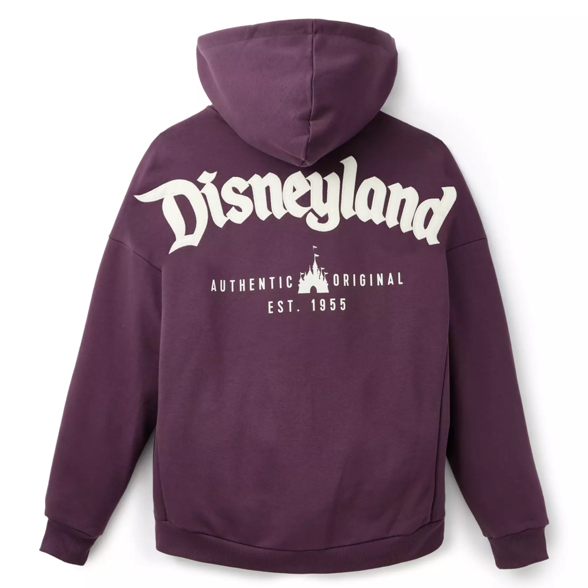 deps PULLOVER HOODIE【DISNEY】デプス パーカー　DRT Disney Parks Purple Zip Hoodie Adult XL Disneyland Authentic