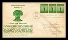DR JIM STAMPS US COVER WWII NATIONAL DEFENSE FDC SCOTT 899 THERMOGRAPHED CACHET