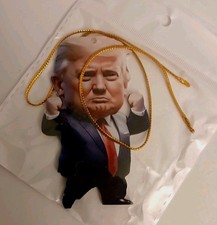 Acrylic Donald Trump 2024 Christmas Ornament Tree Decoration PATRIOTIC USA