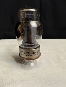 Tung-Sol 6550 Vintage Solid Black Plate Original Power Tube USA