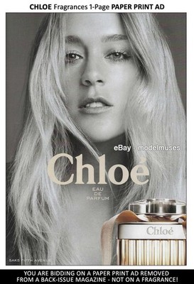CHLOE Fragrances 1-Page PRINT AD Spring 2008 CHLOE SEVIGNY Inez & Vinoodh