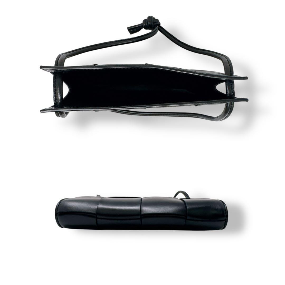 Bottega Veneta Cassette Shoulder Bag Mini Black Authentic thumbnail 3