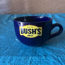 M Ware 18 oz coffee mug Bush’s Best logo
